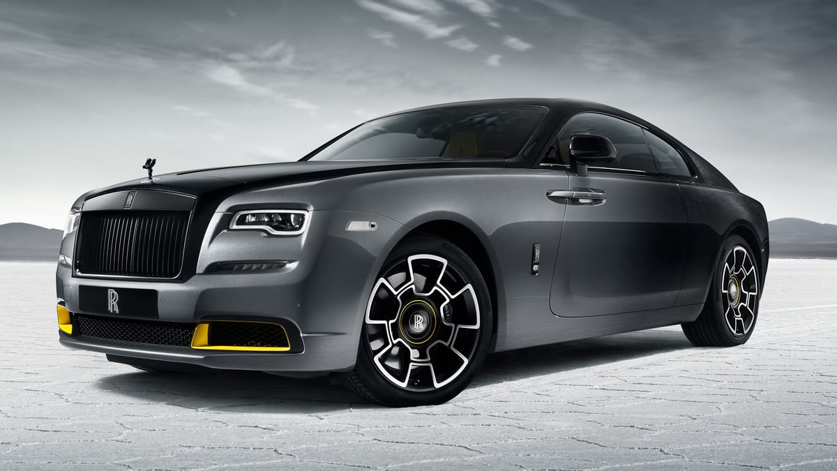 Rolls Royce Black Badge Wraith Black Arrow