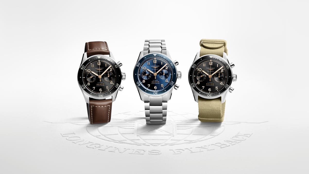 Conquer Land, Sea, And Air With Longines’ New Spirit Flyback Chronograph