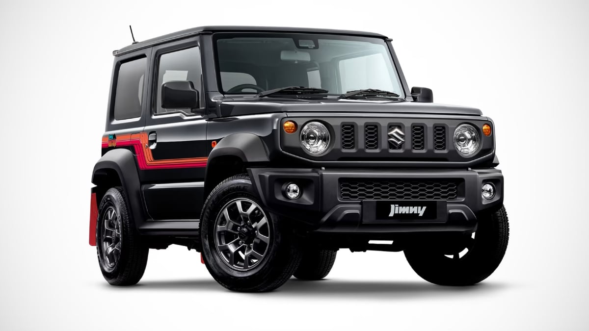 This Retro Racing Stripe Heritage Edition Is The Suzuki Jimny We Didn’t Know We Needed
