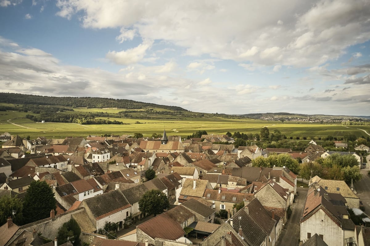 The town of Le Montrachet (photo supplied by COMO Group)