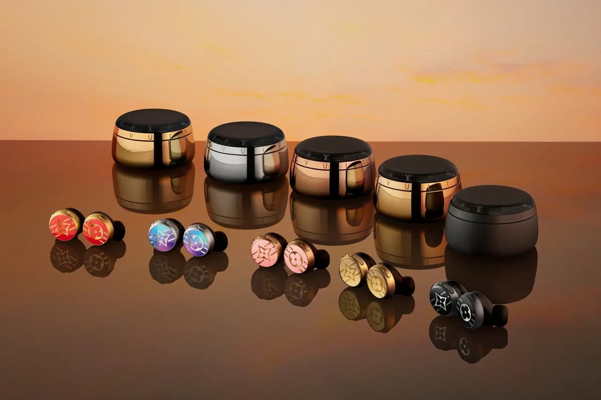 Louis Vuitton’s $2,500 Horizon Wireless Earbuds Are A Futuristic Flex