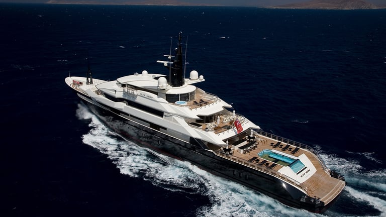 Abandoned $120 Million Superyacht Alfa Nero Will Be Sold To The Highest Bidder