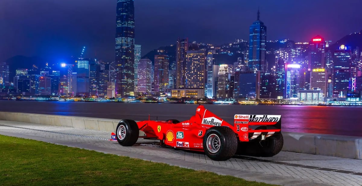 Michael Schumacher’s Championship Ferrari F1-2000 Is Up For Auction