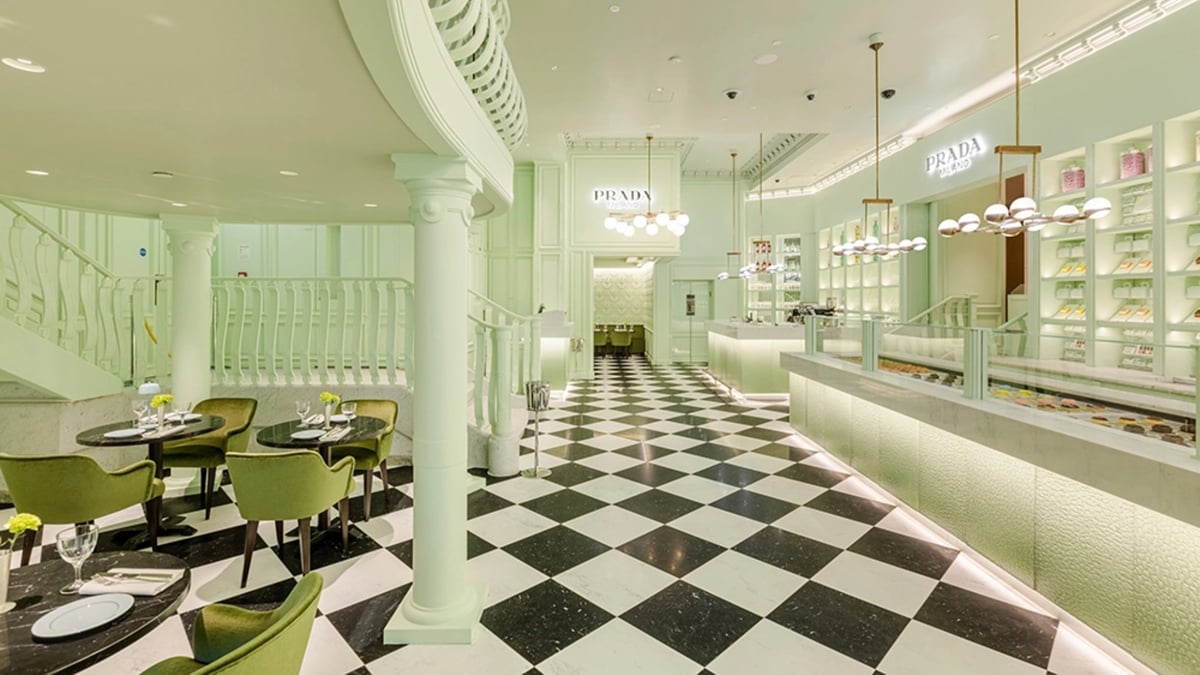 Fashion’s Foodie Obsession Deepens With The Launch Of Prada Caffè Inside Harrods London