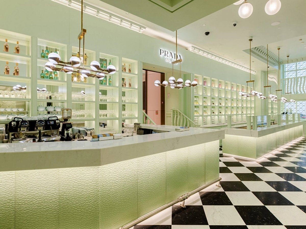 Prada Is Now Serving Meals Coffee Inside Harrods London