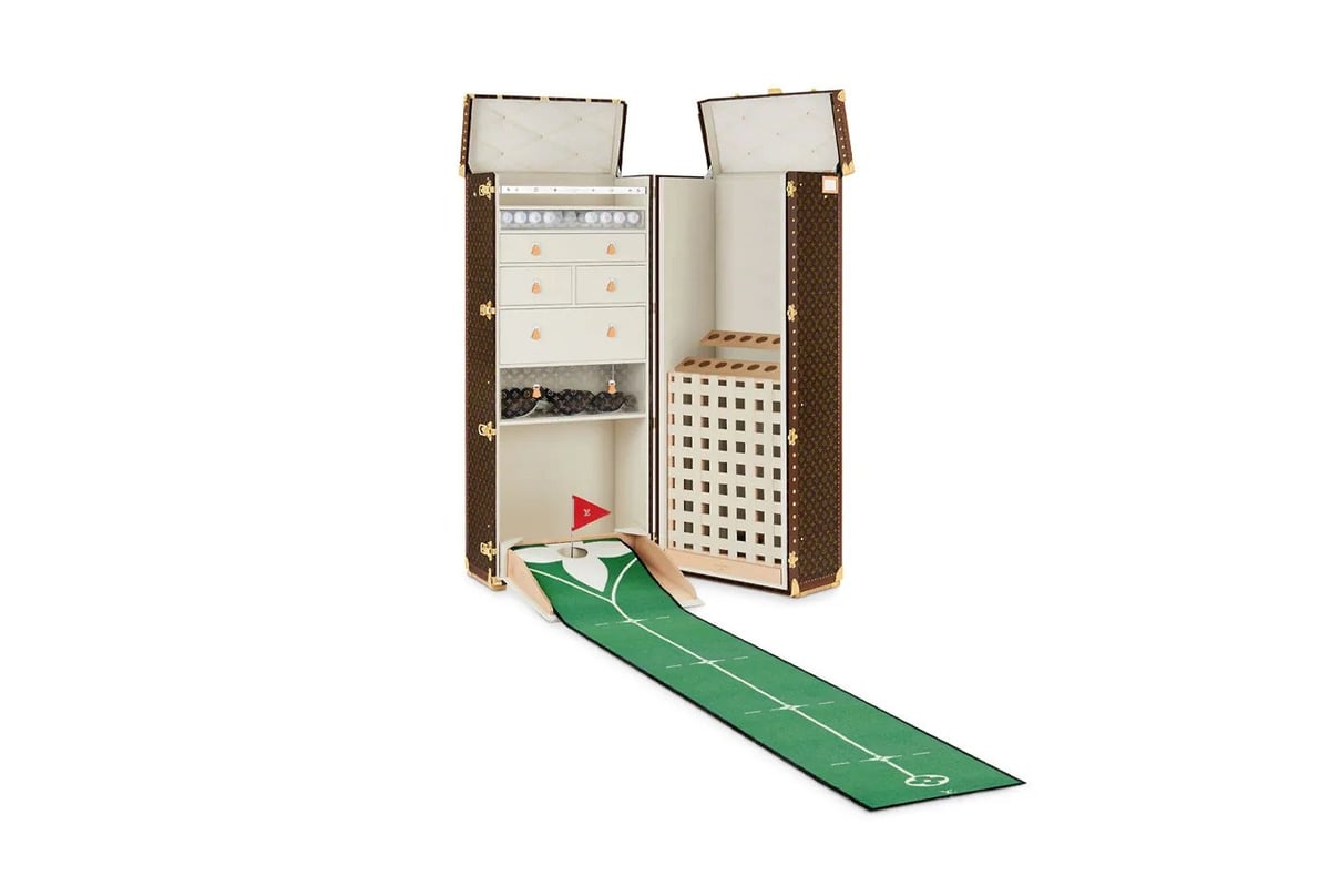The Louis Vuitton Malle Golf Trunk Is A Portable Putting Green Worth Bragging About