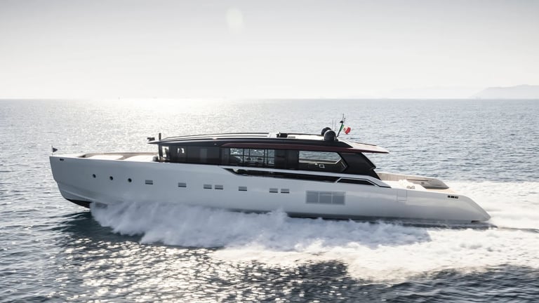 The 33-Metre Sanlorenzo SP110 ‘Steel It’ Motor Yacht Is A Jet-Powered Masterpiece