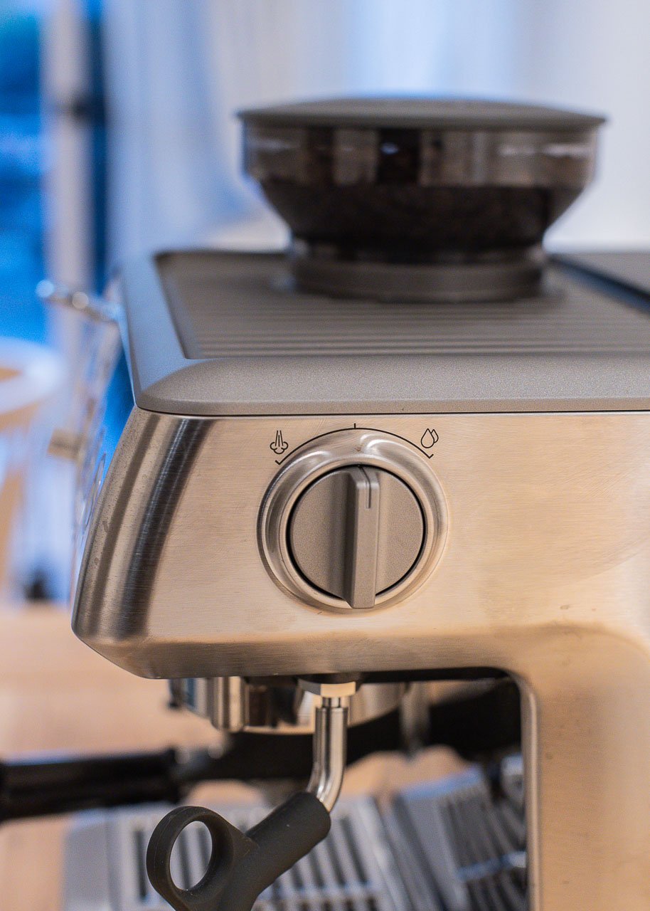 Barista Express Impress steam wand