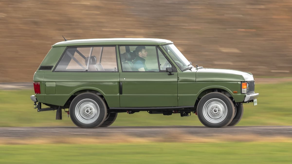 Inverted Range Rover EV