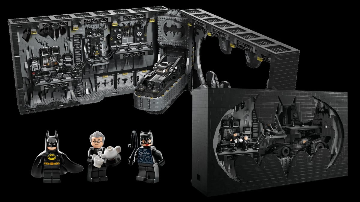 LEGO Unveils Massive 4,000-Piece Batman Returns Batcave Set