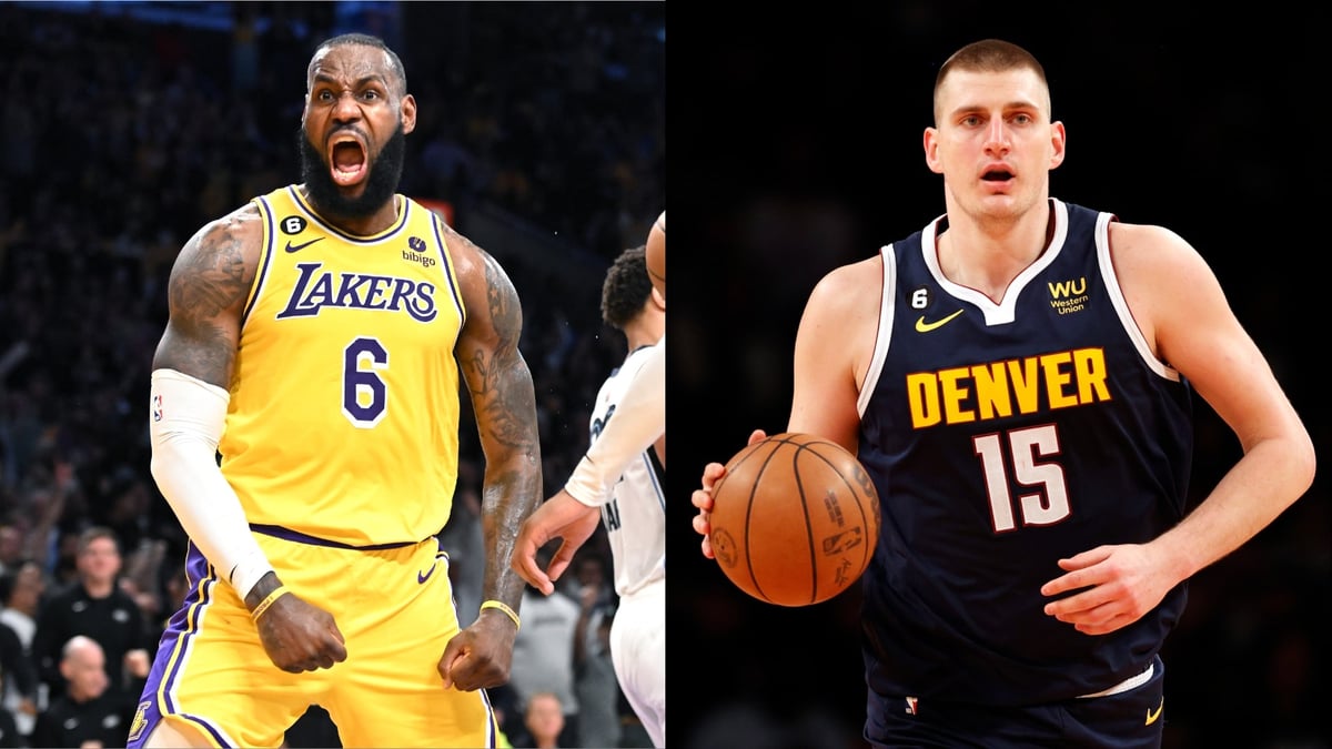 Los Angeles Lakers vs Denver Nuggets 2023 - LeBron James, Nikola Jokic