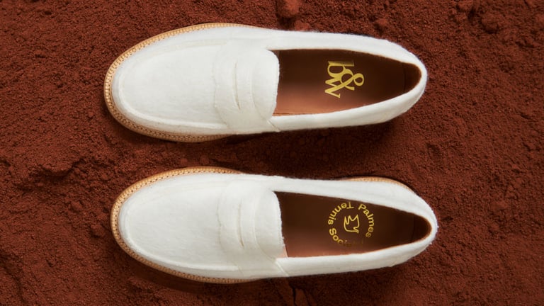 Live A Cosy, Felt-Footed Existence With Blackstock & Weber’s ‘Palmes’ Tennis Loafer