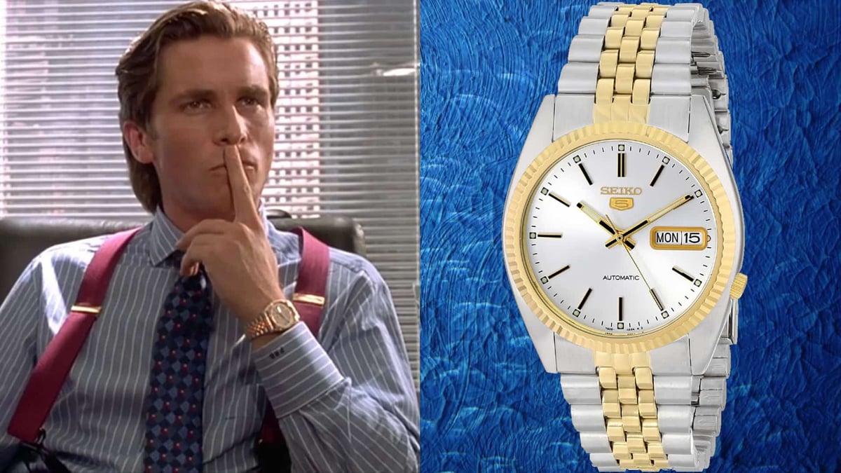 Patrick Bateman Actually Wore A Seiko (Not Rolex) In ‘American Psycho’
