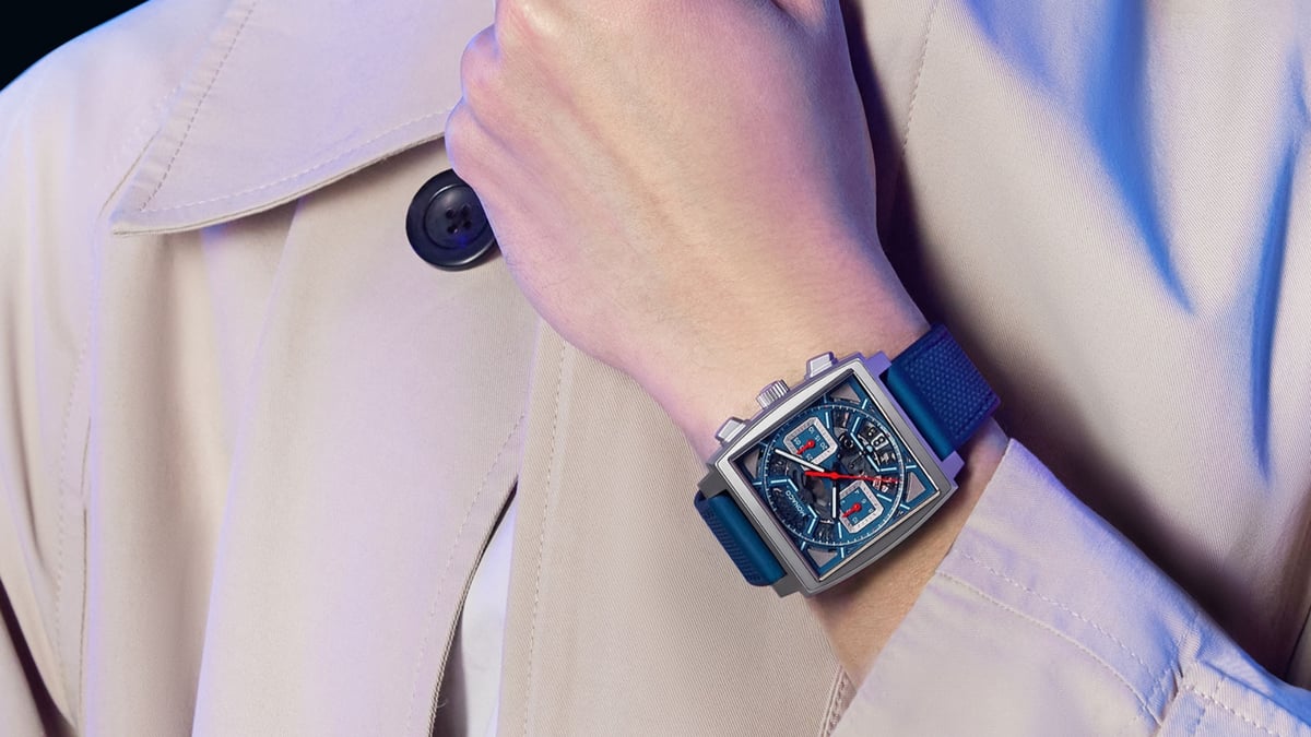 TAG Heuer Pulls A ‘Back To The Future’ With 3 Skeletonised Monaco Models