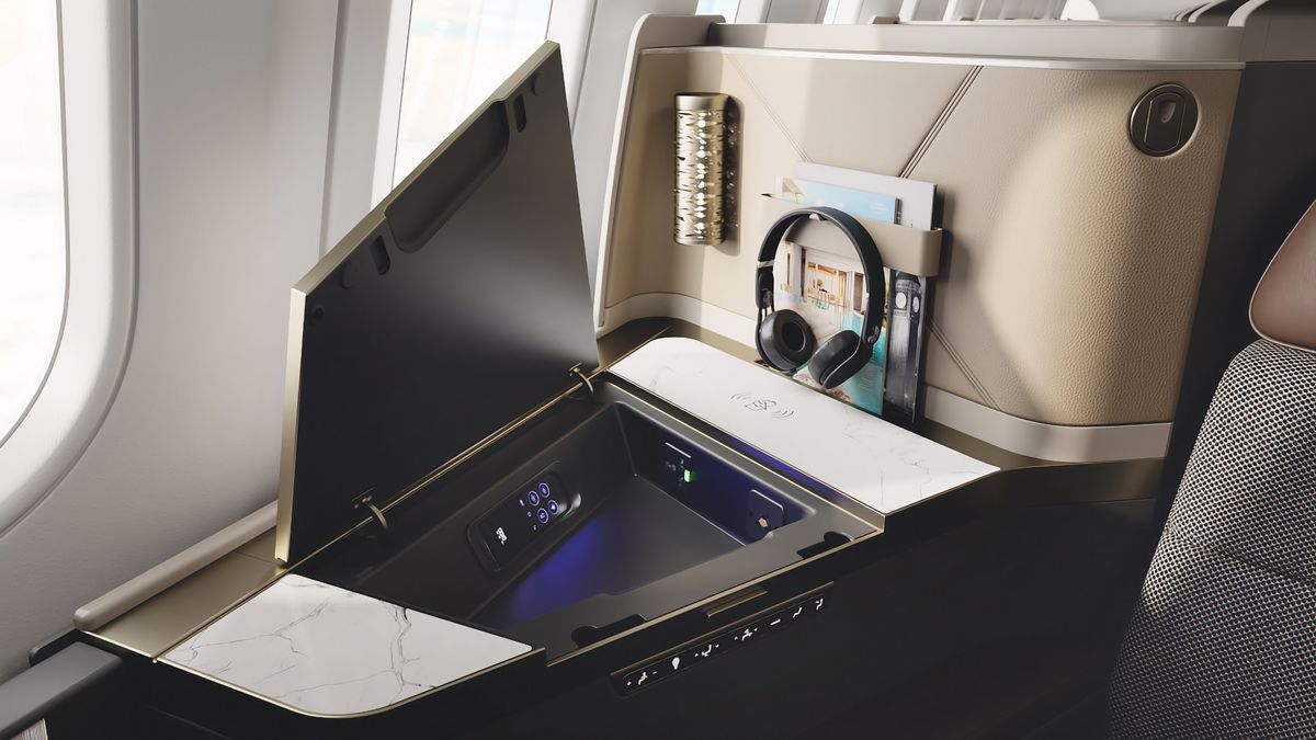 Etihad's new 787 business class suites