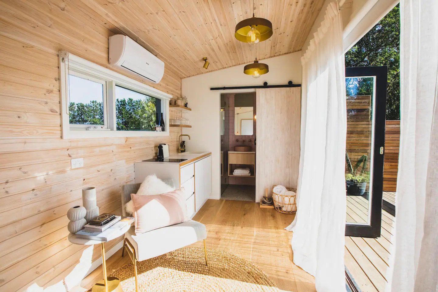 Hideout in Moss Vale is one of the best Airbnb cabins just outside of Sydney.