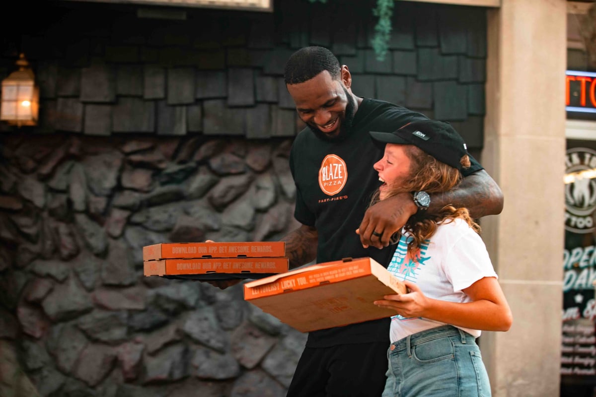 LeBron James Net Worth - Blaze Pizza