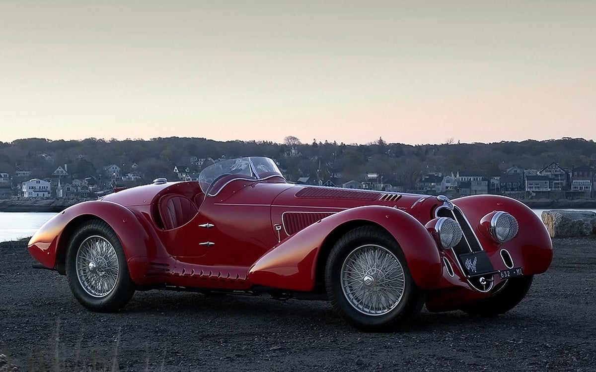 1939 Alfa Romeo 8C Mille Miglia Spyder ralph lauren car collection
