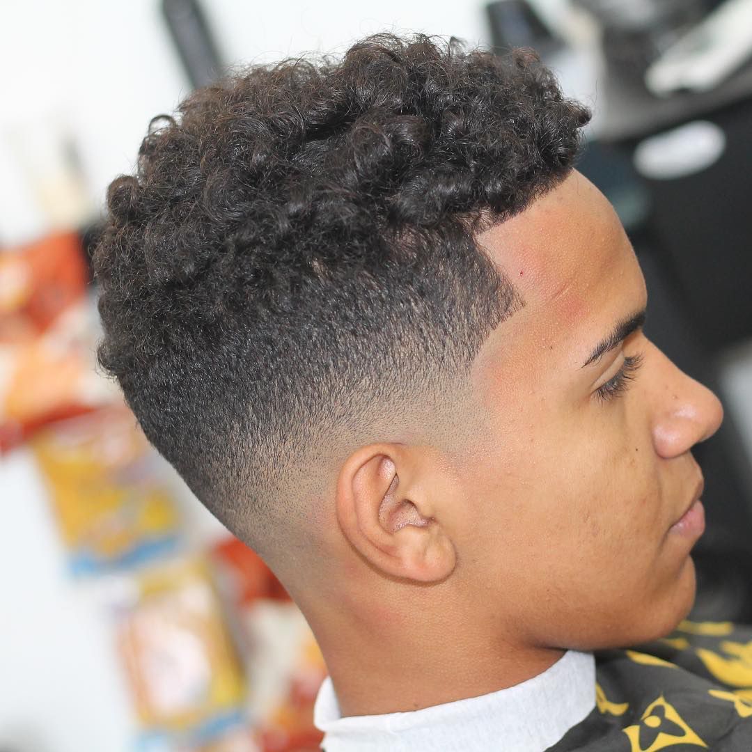 Curly Hair Fade