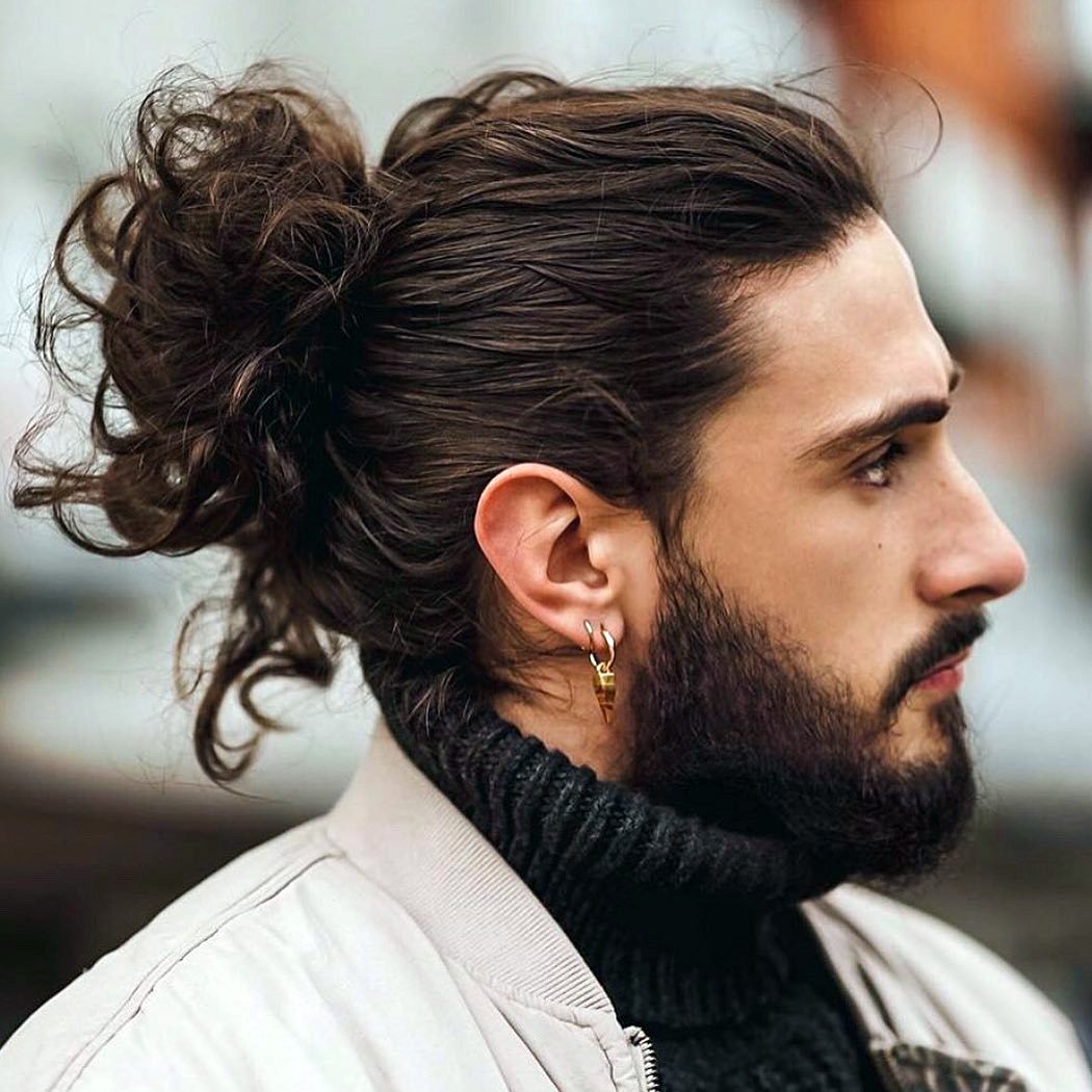 Everything You Need to Know about the Man Bun Curly hair 2023