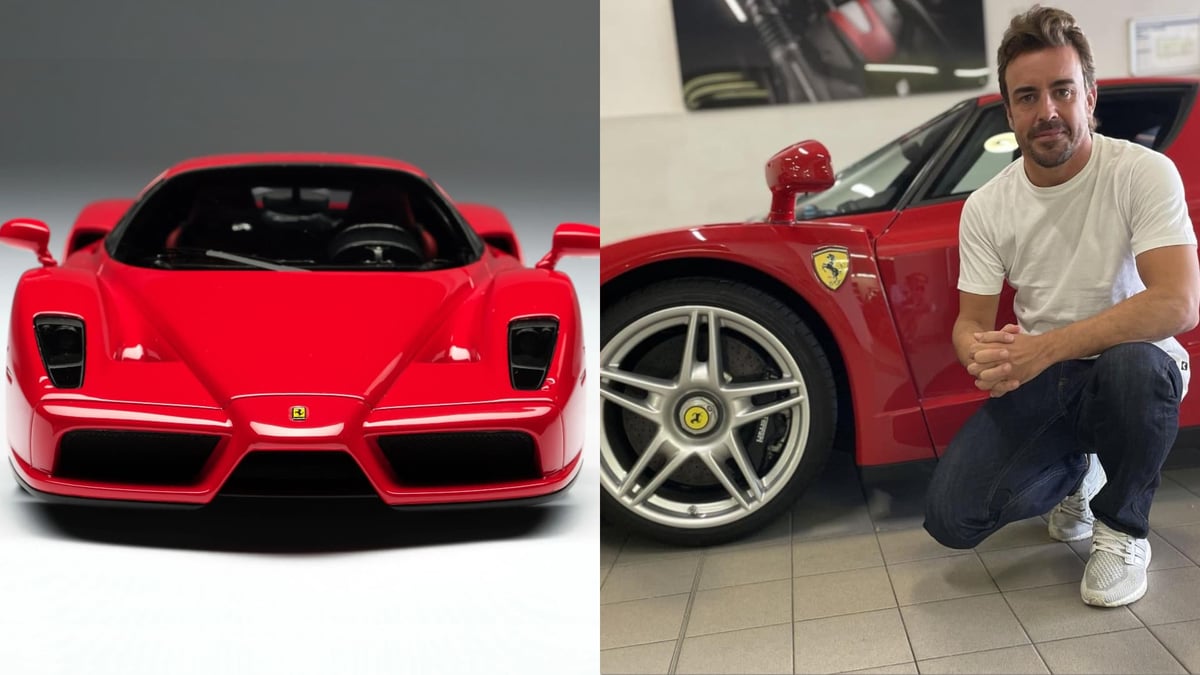 Fernando Alonso Is Selling His Ferrari Enzo For $8 Million