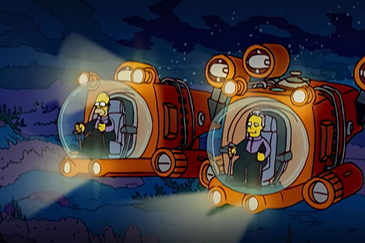 The Simpsons Predictions Future - OceanGate Titan