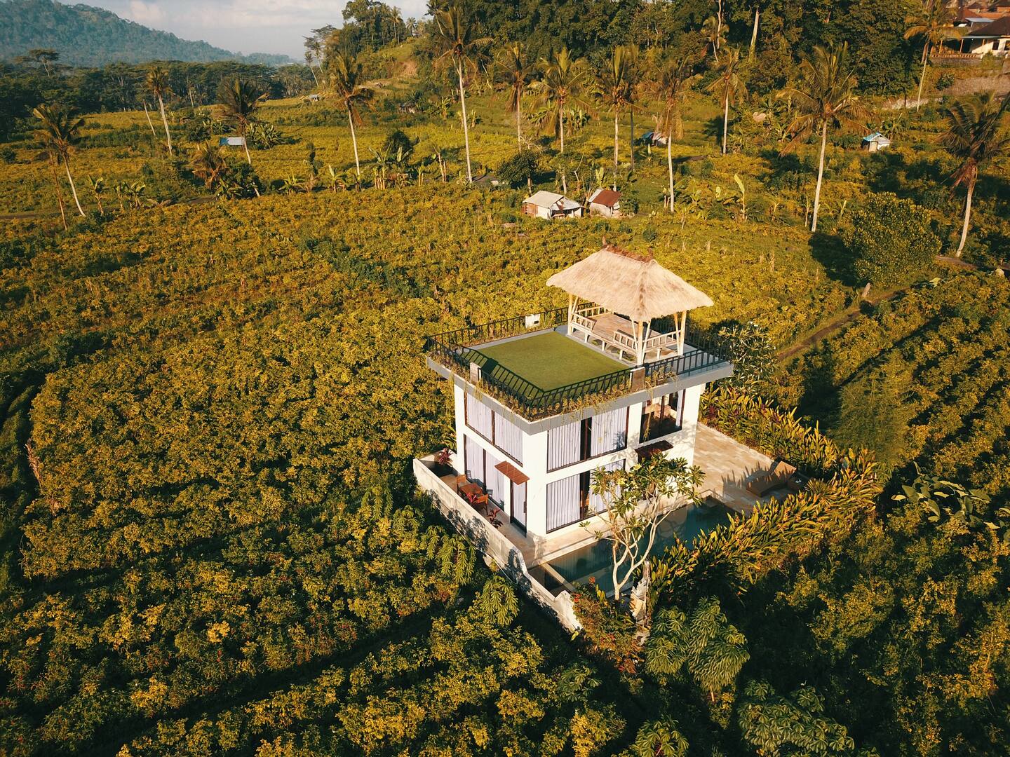 SunRice Loft is one of the best Bali airbnbs.