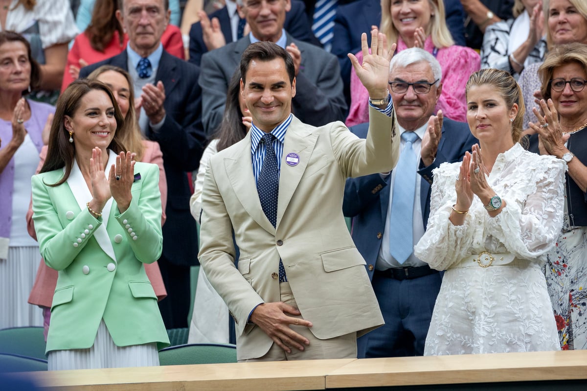 Mirka Federer watches