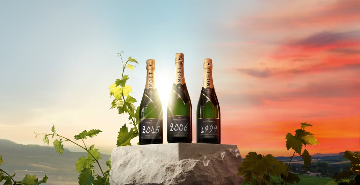 Moët & Chandon’s New Grand Vintages Are Three Acts In An Effervescent Tale Of Light'