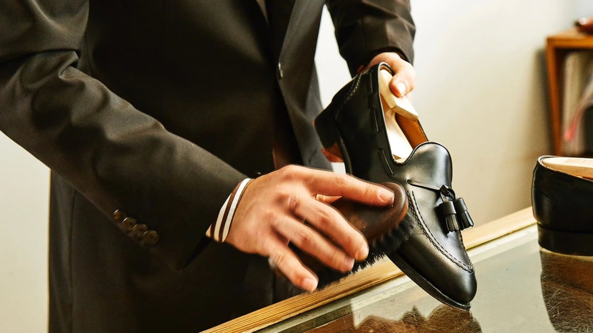 WATCH: How To Polish Your Shoes Like A Pro