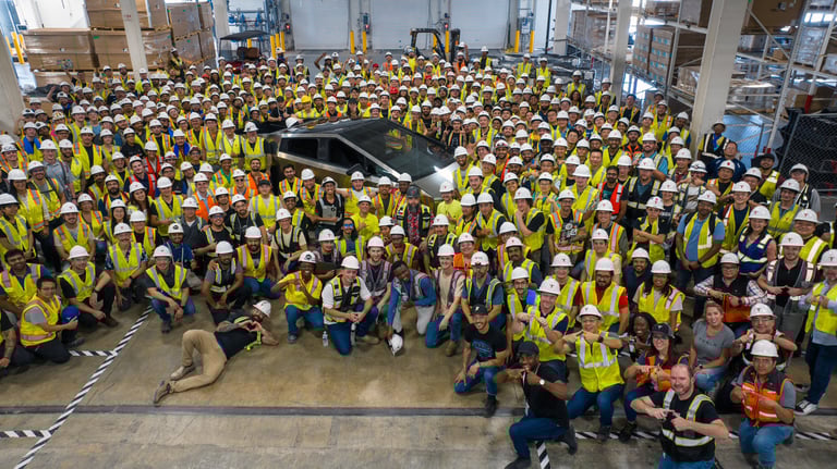 The First Tesla Cybertruck Has Finally Been Built (Launch Date, Price, Specs)
