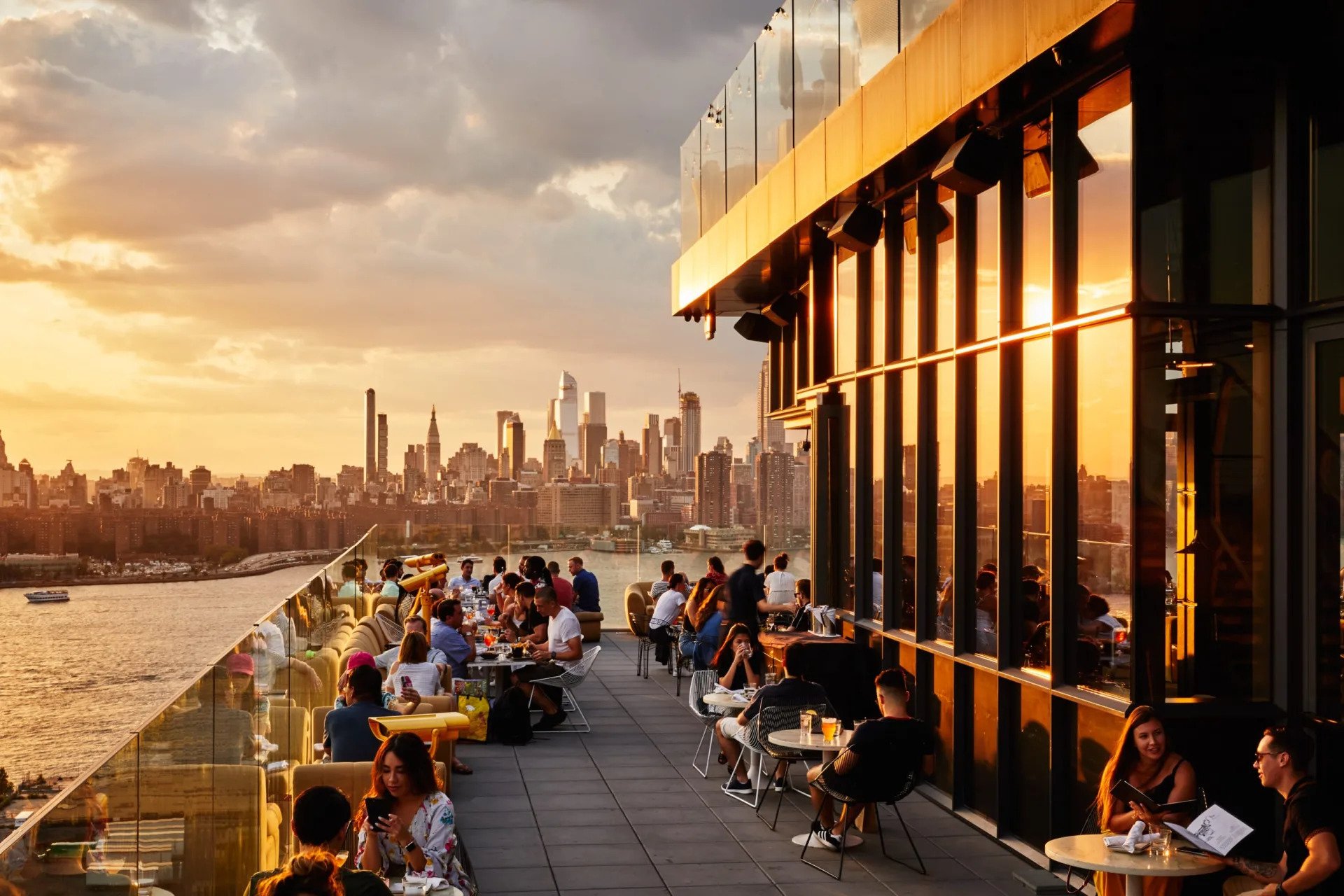 Westlight is one of the best rooftop bars in New York City.