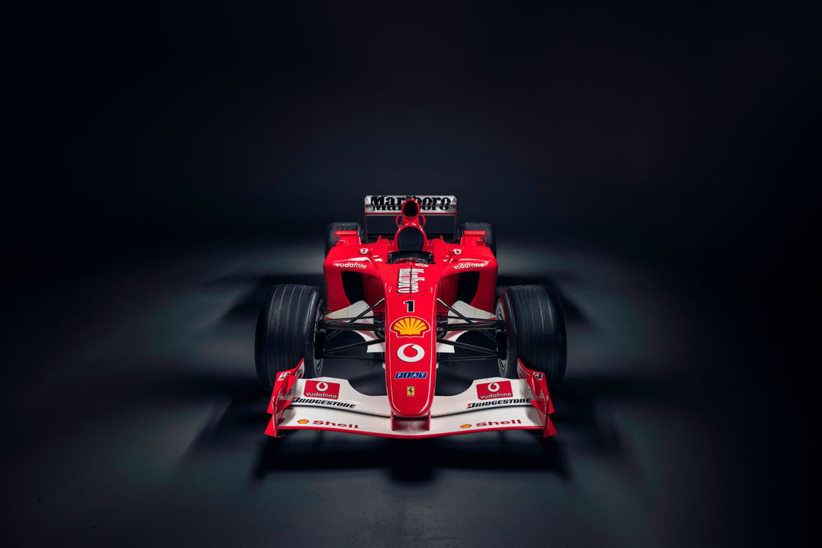 For Sale: Michael Schumacher's Australian GP-Winning Ferrari F2001b