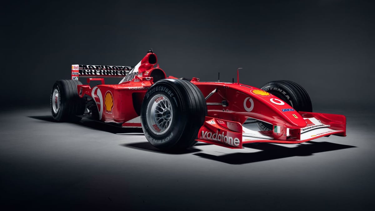 For Sale: Michael Schumacher's Australian GP-Winning Ferrari