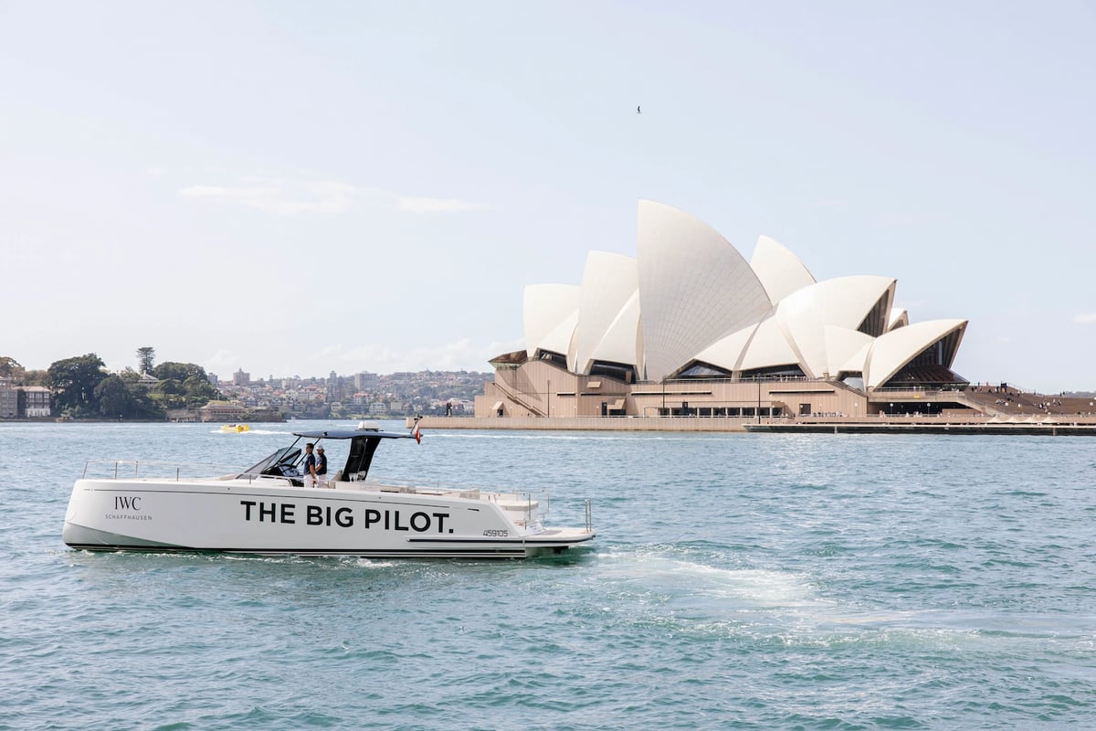 IWC’s Big Pilot Roadshow Gets The Spectacular Sydney Harbourfront Treatment