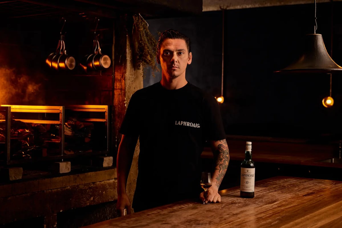 Peaty Powerhouse, Laphroaig Whisky & Fire Chef Jake Kellie Are Hosting An Unforgettable Evening In Sydney