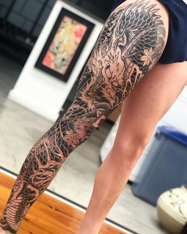 Leg Tattoos