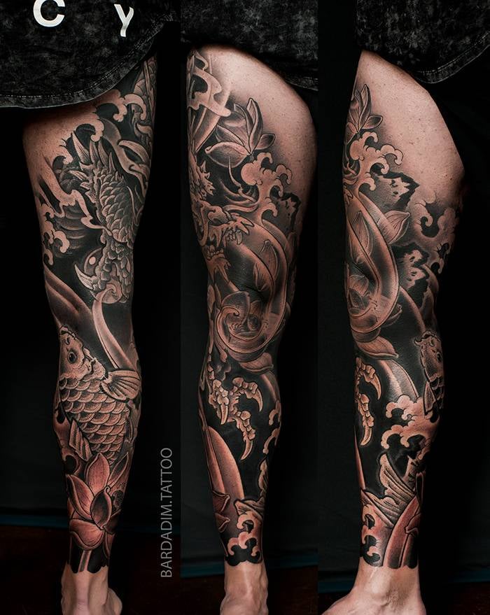 Leg Tattoos