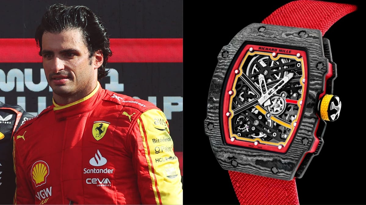 Carlos Sainz's $500K Watch Stolen Hours After Monza Podium