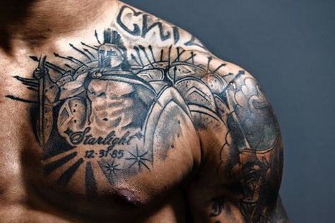 shoulder tattoos for men