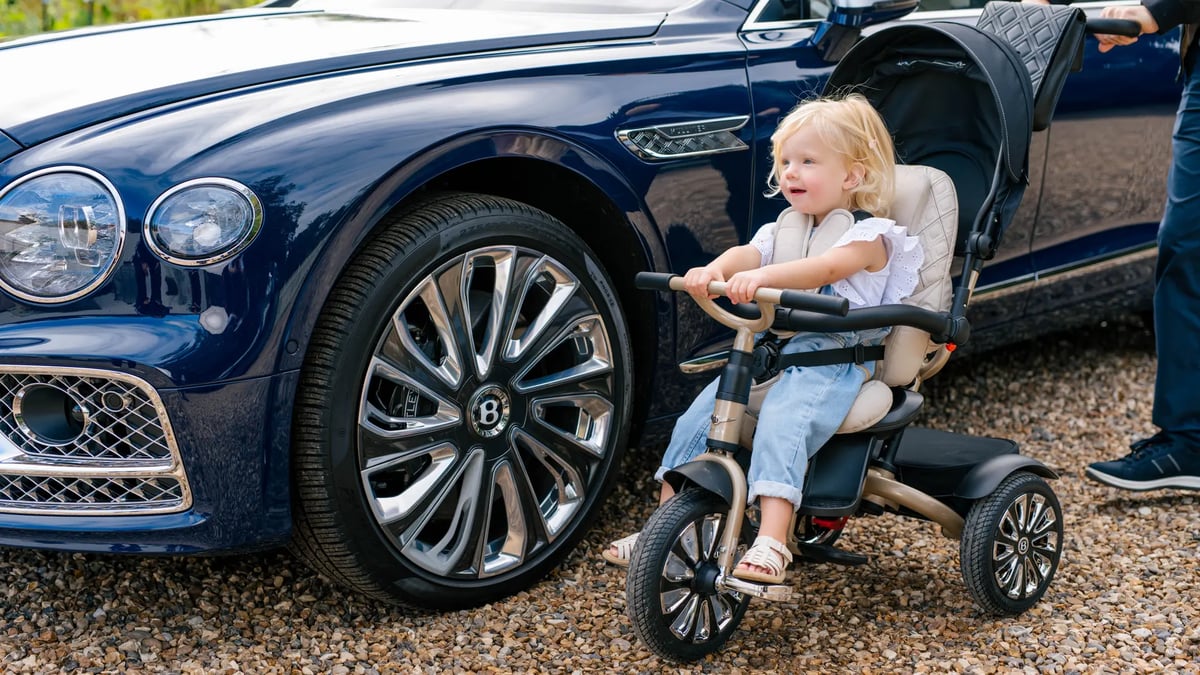 Bentley’s Mulliner Tricycle Is The Ultimate Playground Flex