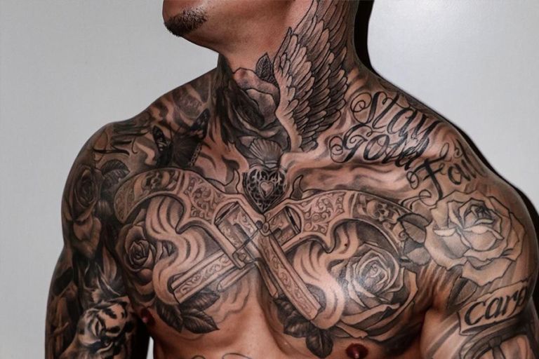 shoulder tattoos for men