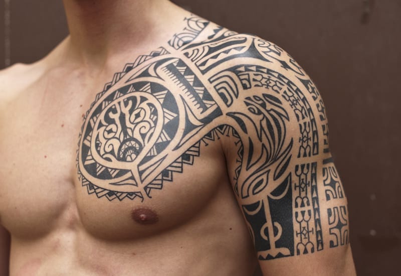 shoulder tattoos for men