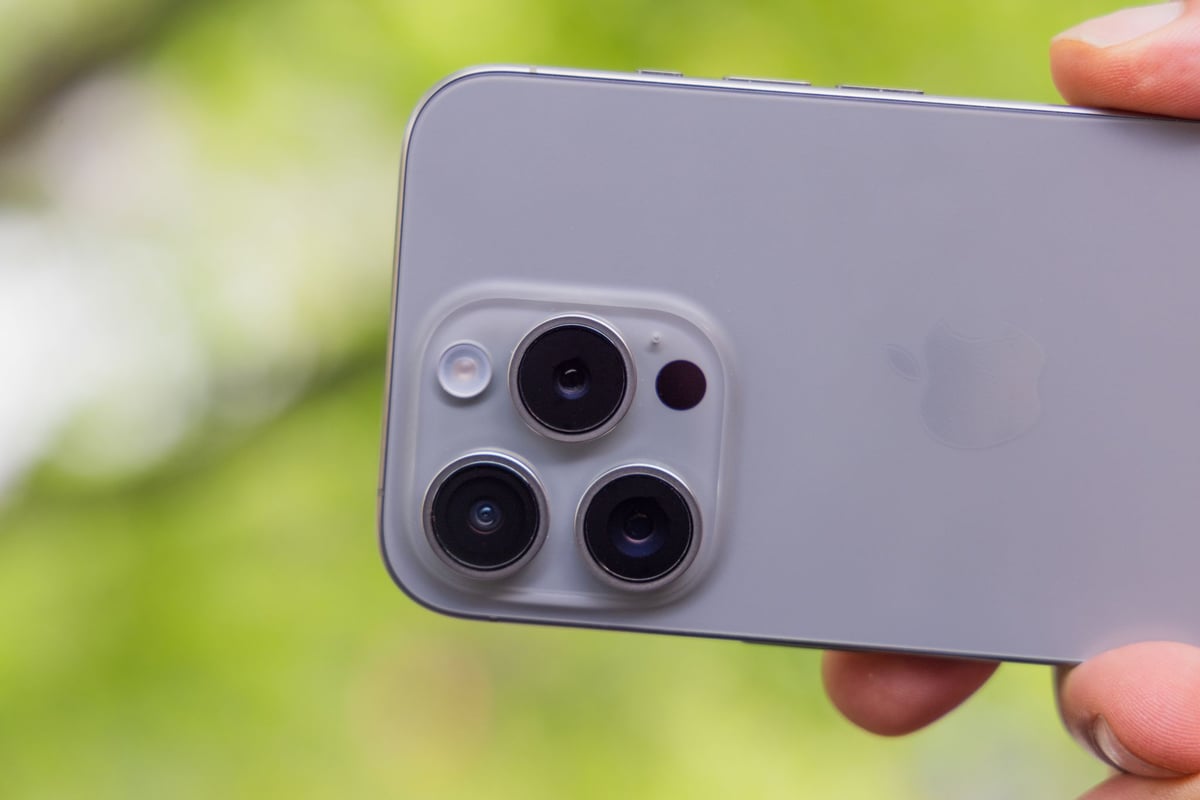 The cameras on the iPhone 15 Pro