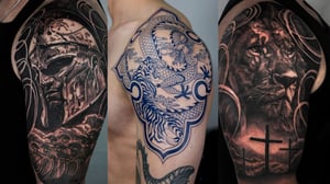 shoulder tattoos for men