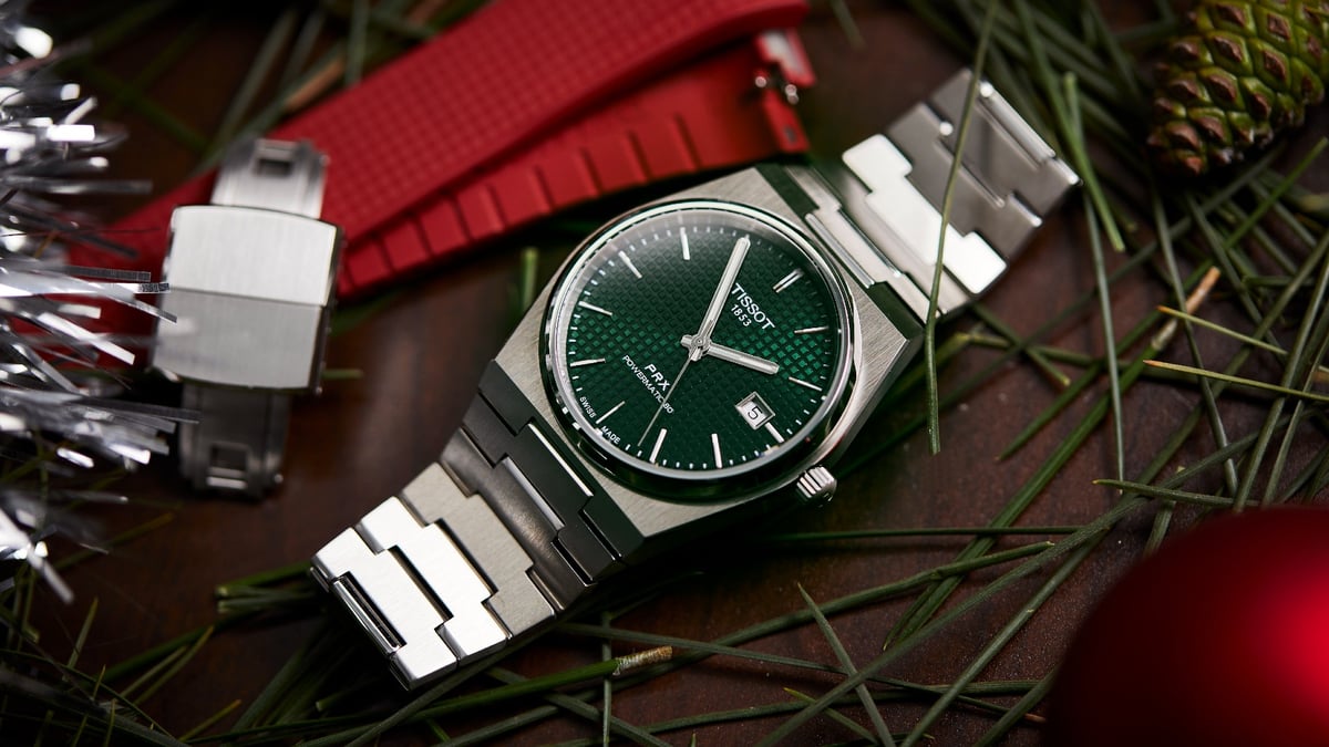 WIN: Stay On Time This Silly Season With A Christmas-Themed Tissot PRX