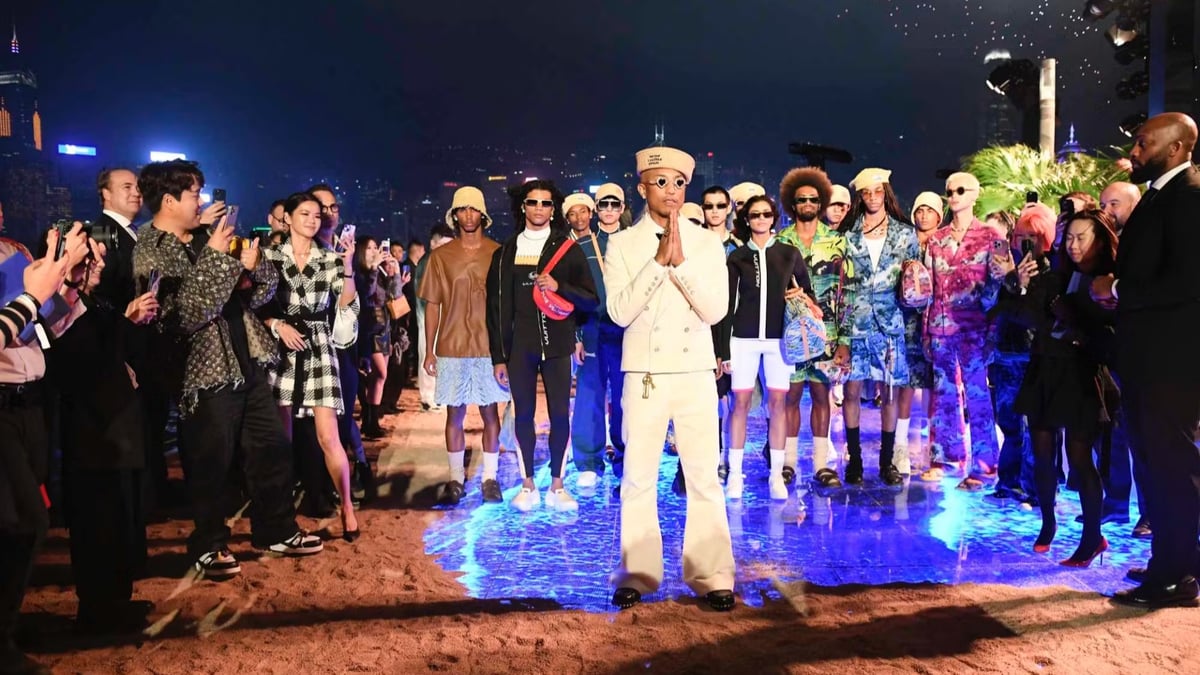Louis Vuitton Sails To Hong Kong For Pharrell’s Sophomore Menswear Collection