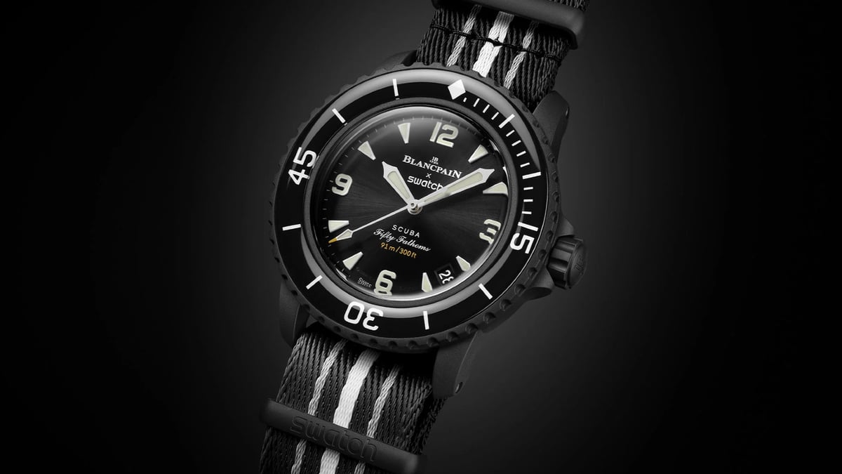 Blancpain x Swatch’s Latest Release Is A Murdered-Out Masterpiece
