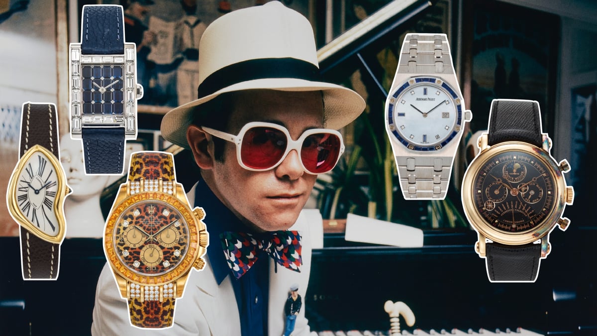 Elton John’s Watch Collection Is Even More Outrageous Than You’d Expect