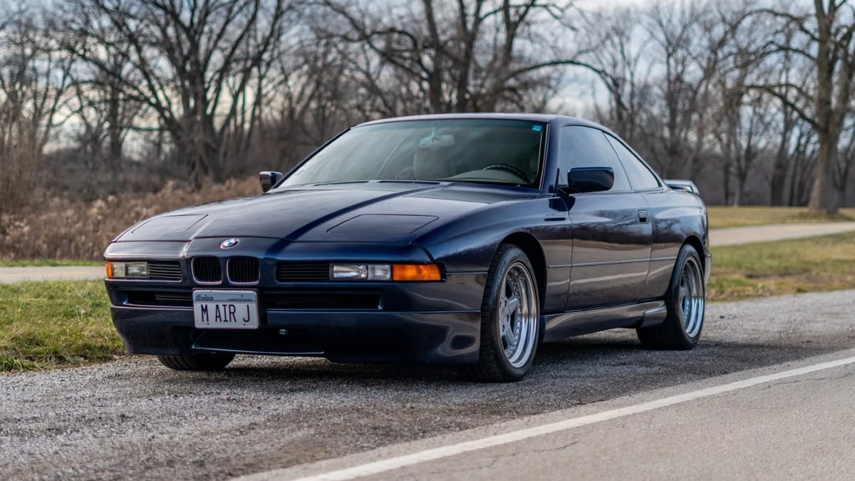 Michael Jordan’s Old BMW 850i Is Up For Auction With A Very Reasonable Price-Tag